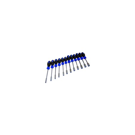 KING TONY  : Tournevis emmanchés 6 pans - (Jeu de 12 pièces) - 30112MR