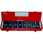 Coffret de douilles 3/4" longues à choc métriques - 8 pièces