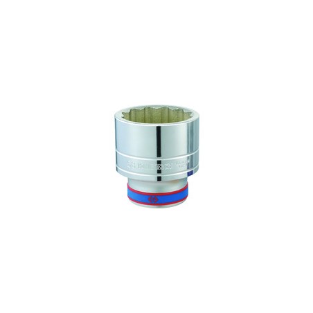 KING TONY  : Douille Métrique 1" (25.40mm) Standard 75 mm