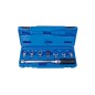 Coffret de clé à déclenchement 9x12mm - 8 pièces