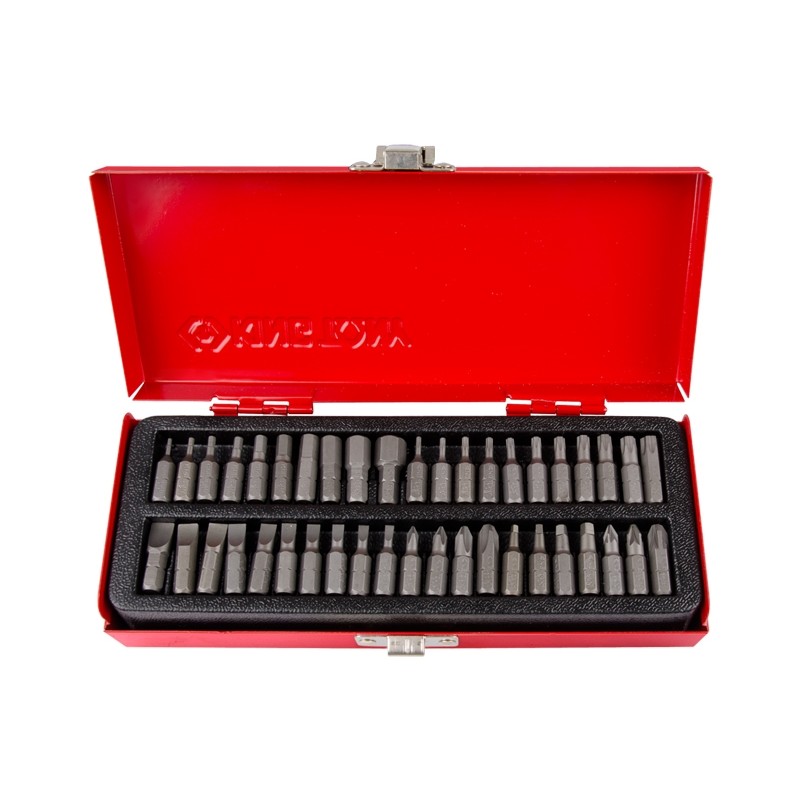 KING TONY  : Embouts tournevis 1/4" (Coffret de 42 pièces) - 1042CQ