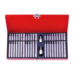 KING TONY  : Embouts tournevis 10mm (Coffret de 44 pièces) - 1044CQ