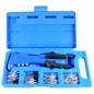 Coffret de pince à riveter avec rivets - 121 pièces