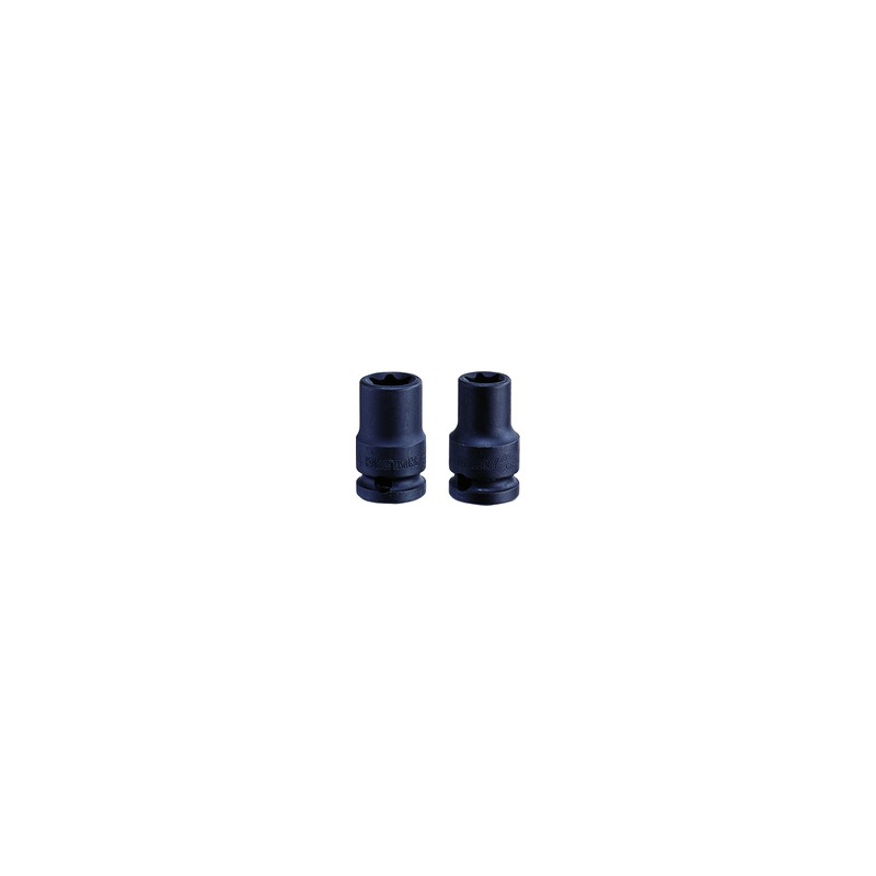 KING TONY : Douille à chocs Pour vis mâles Torx 3/8" (9.53mm) Standard E8 KING TONY : Douille à chocs Pour vis mâles Torx 3/8" (9.53mm) Standard E8