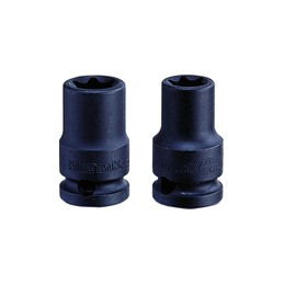 Douille à chocs Pour vis mâles Torx 3/8" (9,,53mm) Standard E10