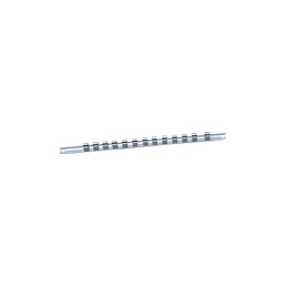 KING TONY  : Rail pour douilles  1/4" (6.35mm)  200 mm