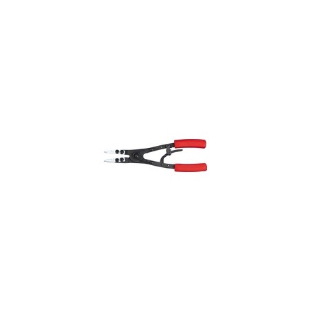 KING TONY  : Pince pour circlips extérieur à embout droit  interchangeable    Rou