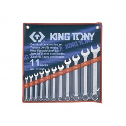 KING TONY  : Trousse de clés mixtes en pouces  - 11 pièces