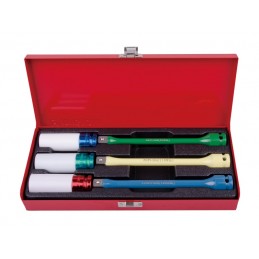 KING TONY  : Rallonges de torsion et douilles jantes alu 1/2"
