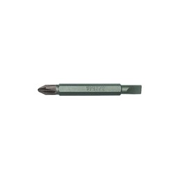 KING TONY  : Embouts de vissage réversible PHILLIPS et à fente    1/4" (6.35mm)
