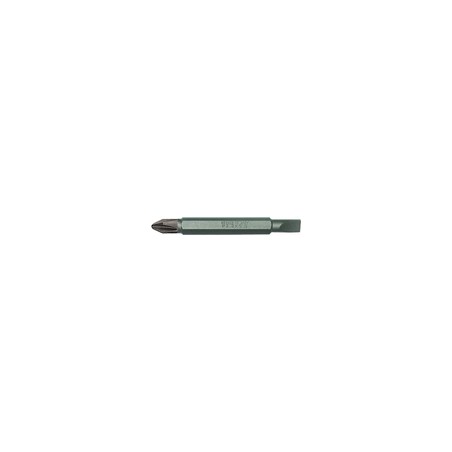 KING TONY  : Embouts de vissage réversible PHILLIPS et à fente    1/4" (6.35mm)