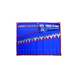 KING TONY  : Trousse de clés mixtes métriques - 26 pièces