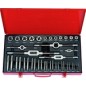 Coffret de tarauds et filières - 41 pièces