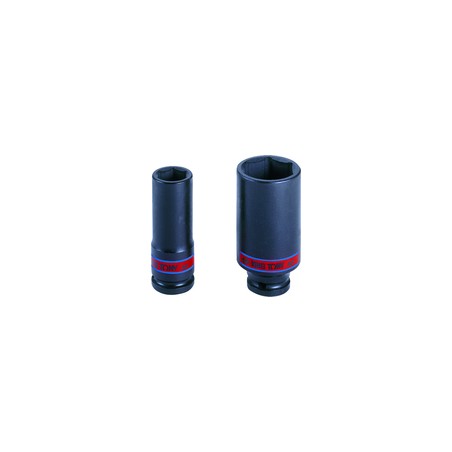 KING TONY  : Douille à chocs Pouce 1/2" (12.7mm) Longue 7/8"