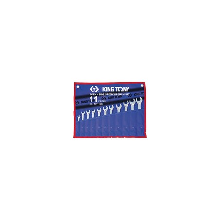 KING TONY  : Trousse de clés mixtes SpeedOpen métriques - 11 pièces