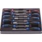 Jeu de tournevis emmanchés - 10 pièces