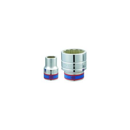 KING TONY  : Douille Métrique 3/4" (19.05mm) Standard 55 mm