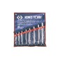 Trousse de clés polygonales contrecoudées métriques - 8 pièces