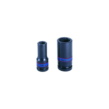 KING TONY  : Douille à chocs Métrique 3/4" (19.05mm) Longue 19 mm