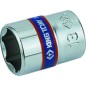 Douille Métrique 1/4" (6.35mm) Standard 12 mm