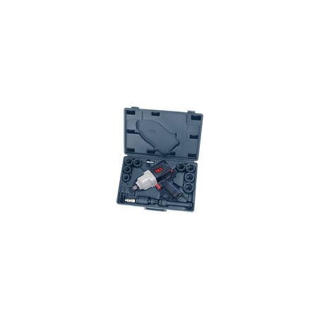 KING TONY  : Coffret de douilles 3/4" à choc métriques avec accessoires - 15 pièc