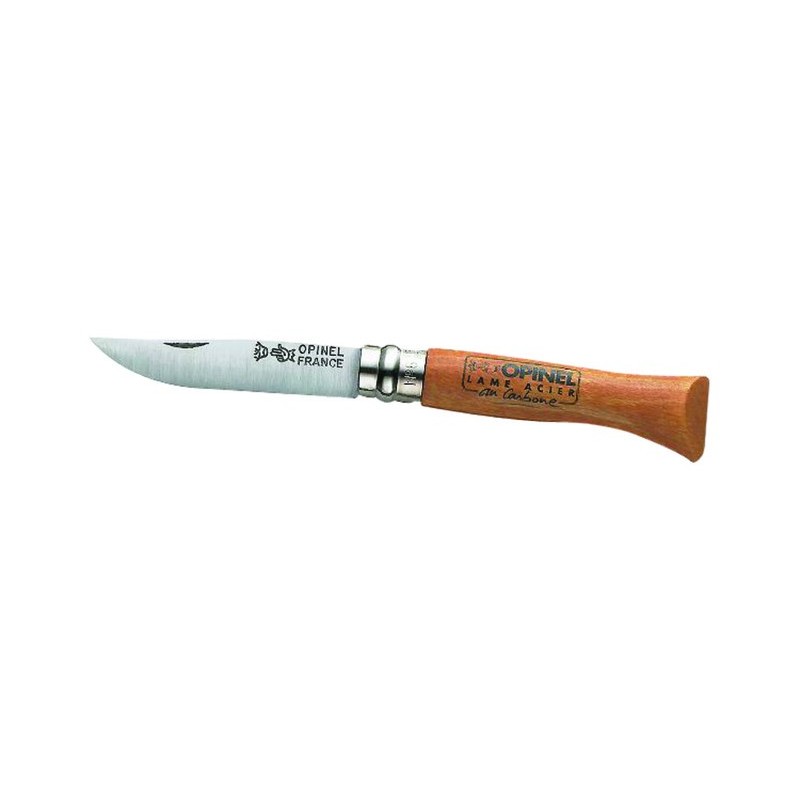 OPINEL  : Couteau opinel lame acier carbone N°6 - Lame 6cm