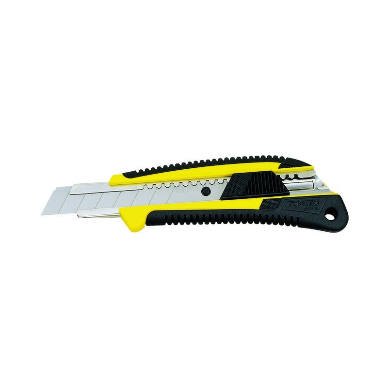 Tajima  : Cutter grip antiderapant 18mm verrouillage automatique