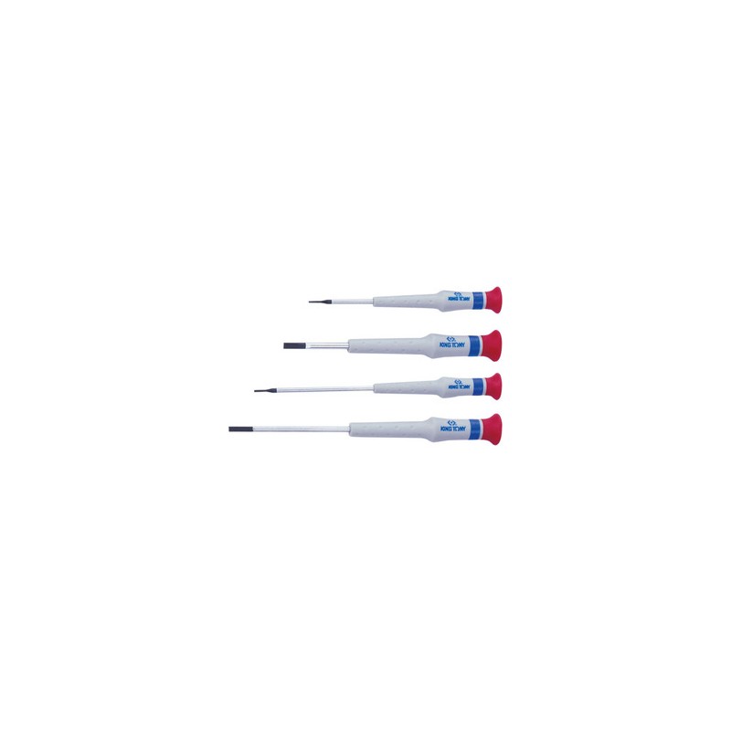 KING TONY : Tournevis de précision à fente 2x0.3 mm - 14322015 KING TONY : Tournevis de précision à fente 2x0.3 mm - 14322015
