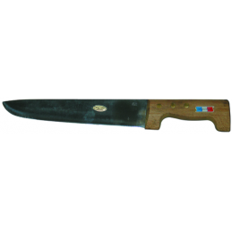 Couteau coupe choux manche hetre, longueur de la lame 250 mm