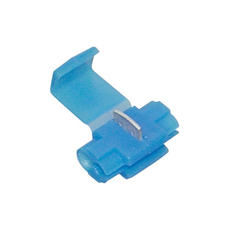 : Cosse connecteur bleu autodénudant (boite de 17)