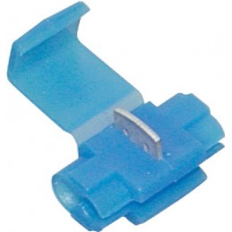 Cosse connecteur bleu (boite de 17)