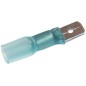 Cosses retractables embout plat 6.35mm bleu mâle (sac de 50) Cosses retractables embout plat 6.35mm bleu mâle (sac de 50)