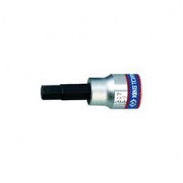 KING TONY  : Douille Tournevis 6 Pans  3/8" (9.53mm) Longueur 50mm - 3025