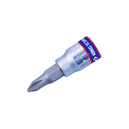 KING TONY  : Douille Tournevis PHILLIPS  1/4" (6.35mm)  Longueur 37mm 2031