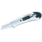 Cutter aluminium 18mm argent verrouillage automatique Cutter aluminium 18mm argent verrouillage automatique