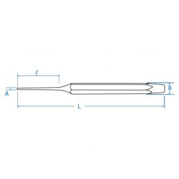 KING TONY  : Chasse-goupilles standard 764 Marque King Tony