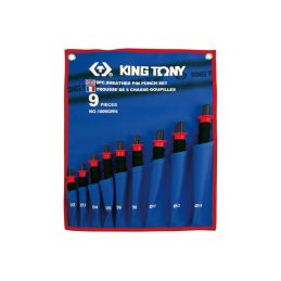 KING TONY  : Jeu de chasse-goupilles gainés - 9 pièces