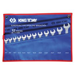 KING TONY  : Trousse de clés fourches métriques King Tony