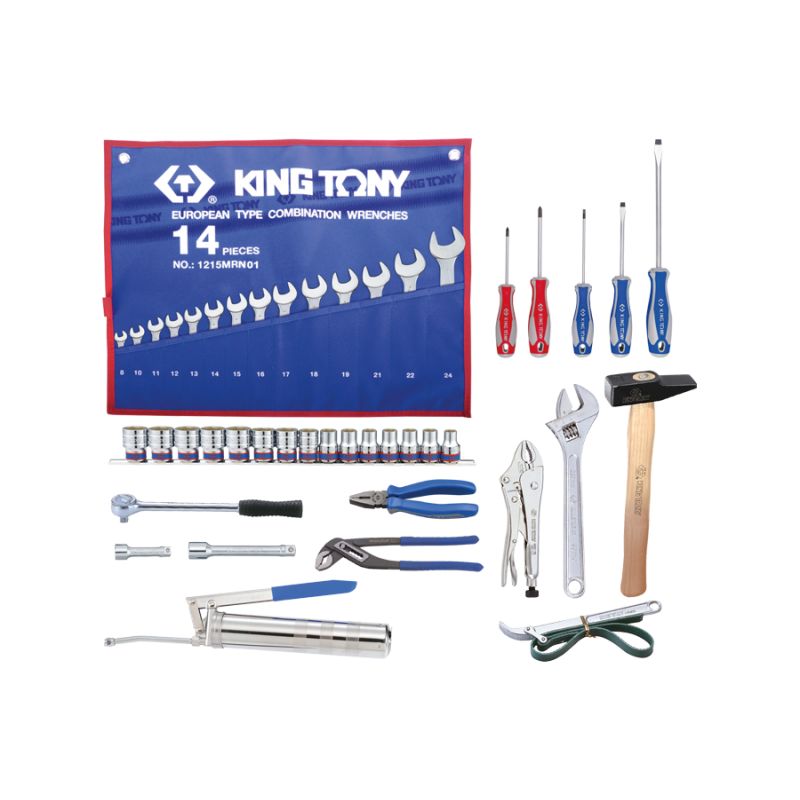 KING TONY  : Sélection de 45 outils pour caisse 902044MRD