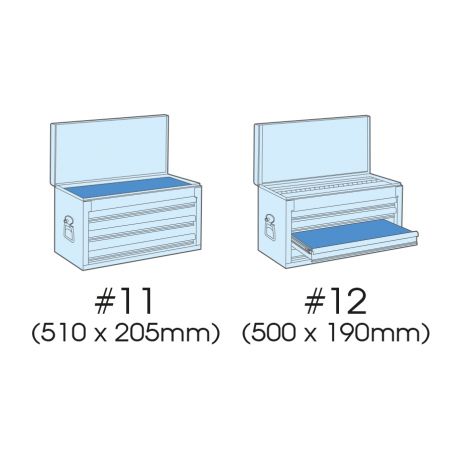 Coffre métallique transportable
