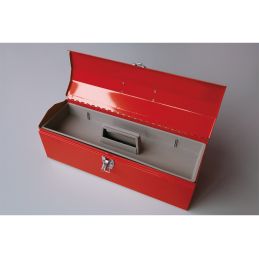Caisse à outils métallique - 1 compartiment avec plateau