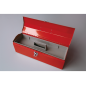 Caisse à outils métallique - 1 compartiment avec plateau Caisse à outils métallique - 1 compartiment avec plateau