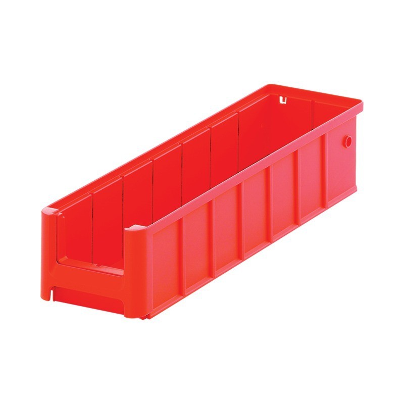 : BAC DE STOCKAGE 4109 ROUGE RAL 3020 117x90x400 MM