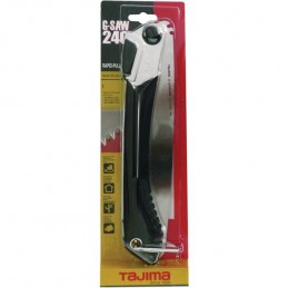 Tajima  : Scie à main pliable g-saw avec grip  longueur 240mm