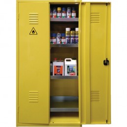 : ARMOIRE PHYTOSANITAIRE METAL EPOXY JAUNE