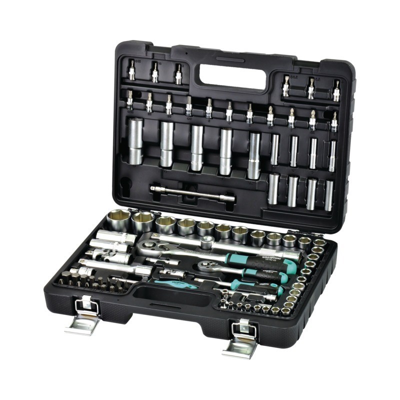 : DOUILLES ET ACCESSOIRES 1/4'' et 1/2'' EN COFFRET DE 95 PIECES WHIRLPOWER : DOUILLES ET ACCESSOIRES 1/4'' et 1/2'' EN COFFRET DE 95 PIECES WHIRLPOWER