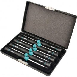 : TOURNEVIS DE PRECISION A FENTE ET PHILLIPS EN COFFRET DE 8 PIECES WHIRLPOWER