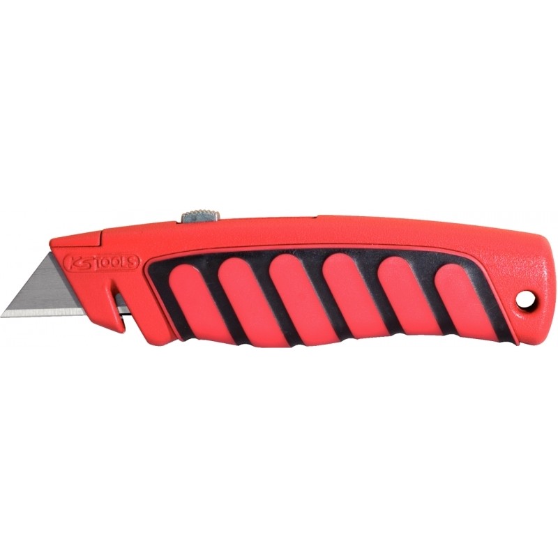 KSTOOLS : Cutter professionnel universel avec poignée bi-matière KSTOOLS : Cutter professionnel universel avec poignée bi-matière