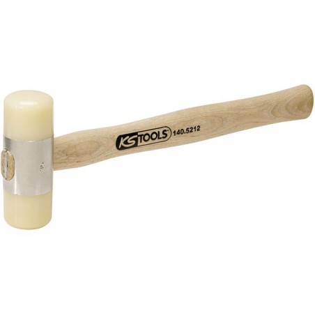 Maillet a embout nylon 35mm manche frene KSTOOLS
