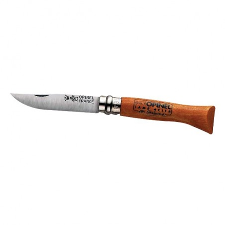 Couteau opinel lame acier carbone N°8 - Lame 8cm